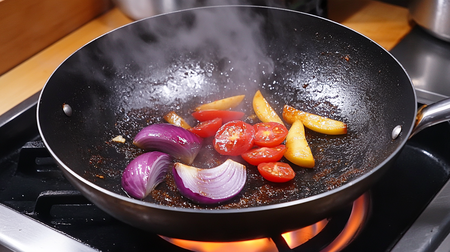Step 3: Stir-Frying the Vegetables: Crisp, Vibrant & Smoky